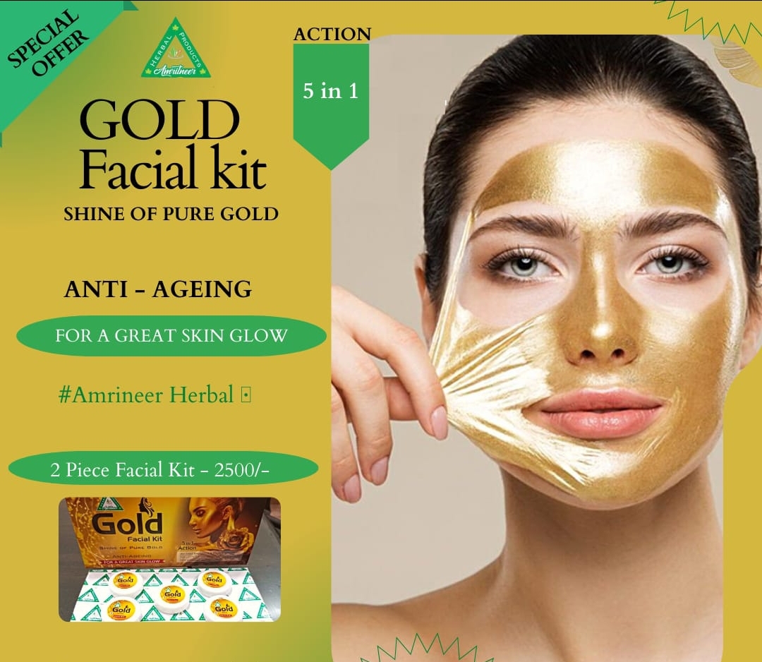 Amritneer Gold Facial Kit