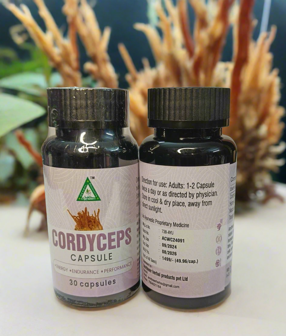 Cordyceps Capsules (500 mg)