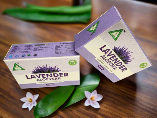 Lavendar Aloevera Cleansing bar